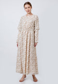 Floral Flare Dress Femme 20D048