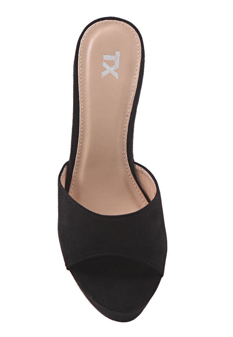 Black Heels Sandals