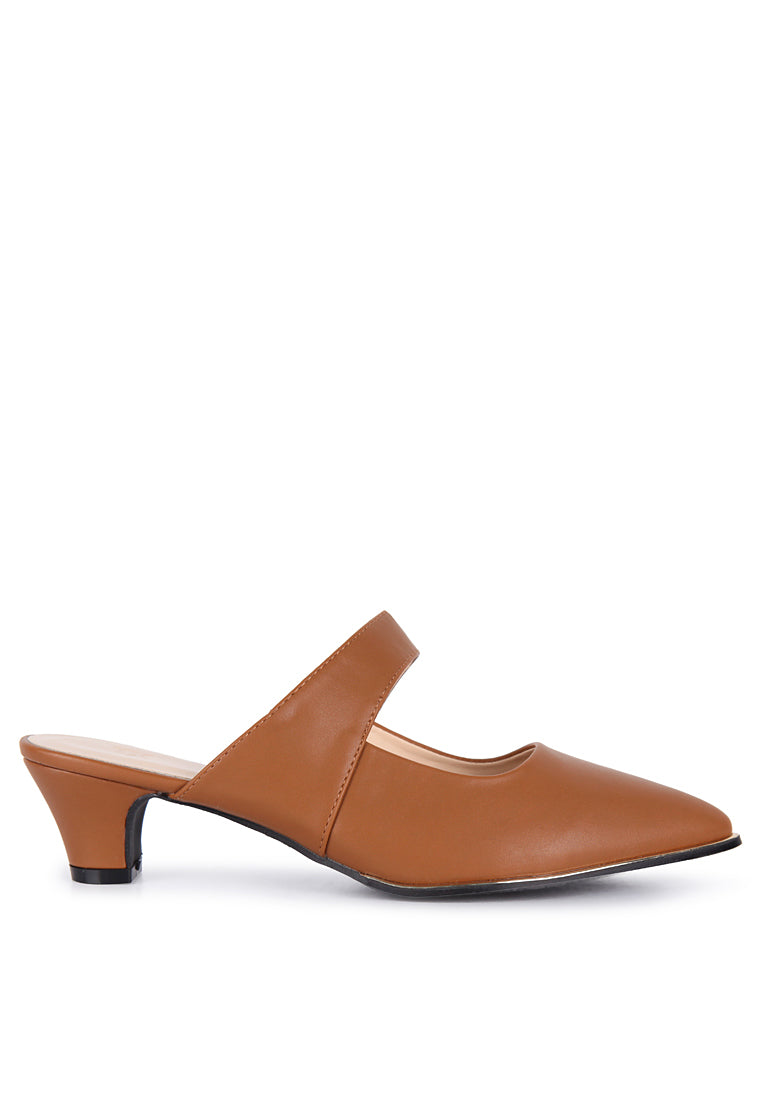 Pointed Mules