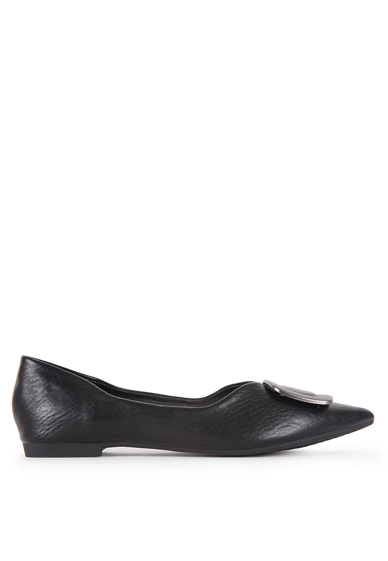Black Flat Shoes