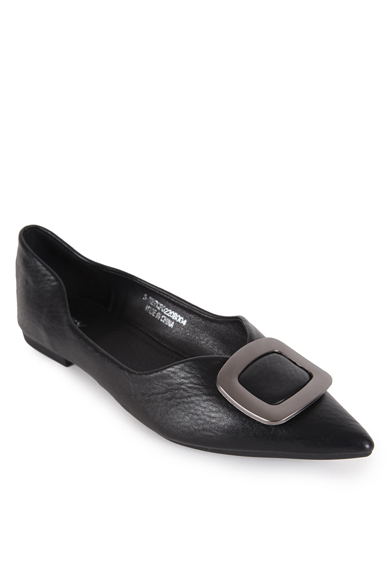Black Flat Shoes