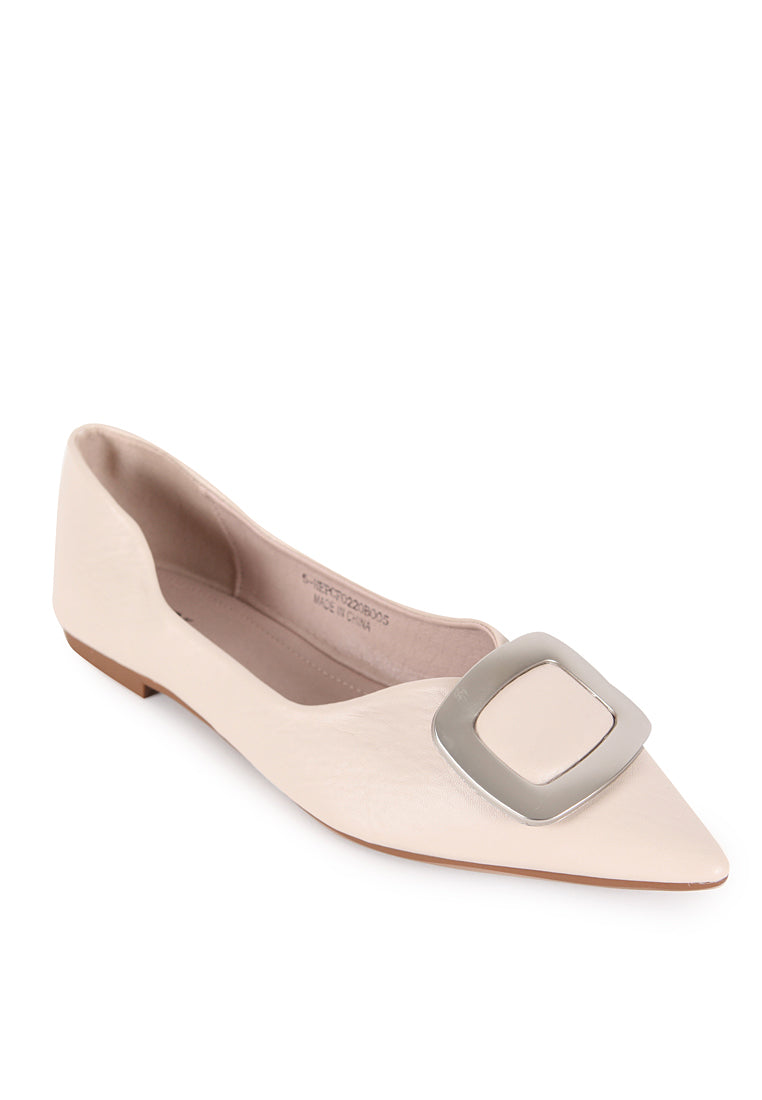 White Flat Shoes
