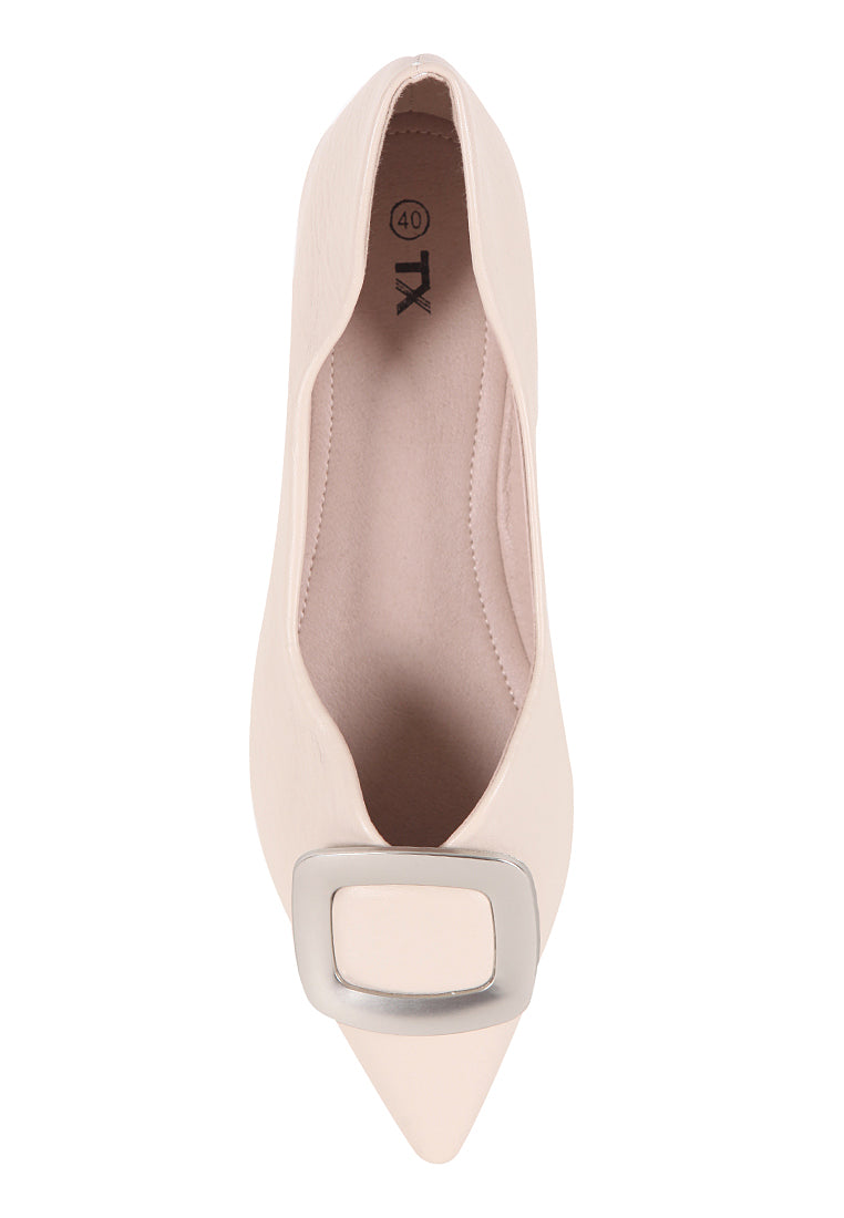 White Flat Shoes