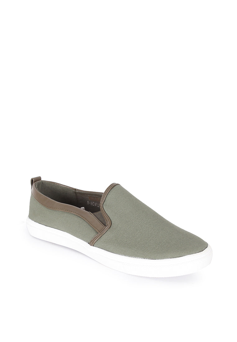 Dark Green Slip-On