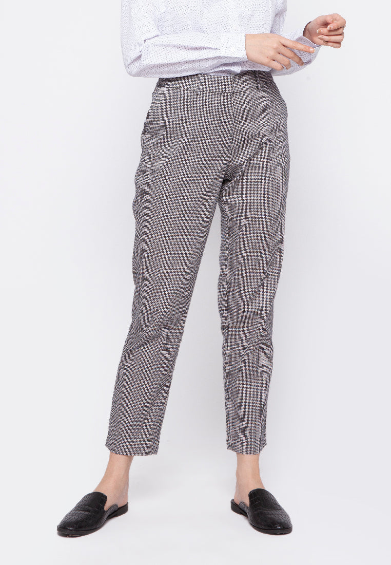 Printed Ankle Pants