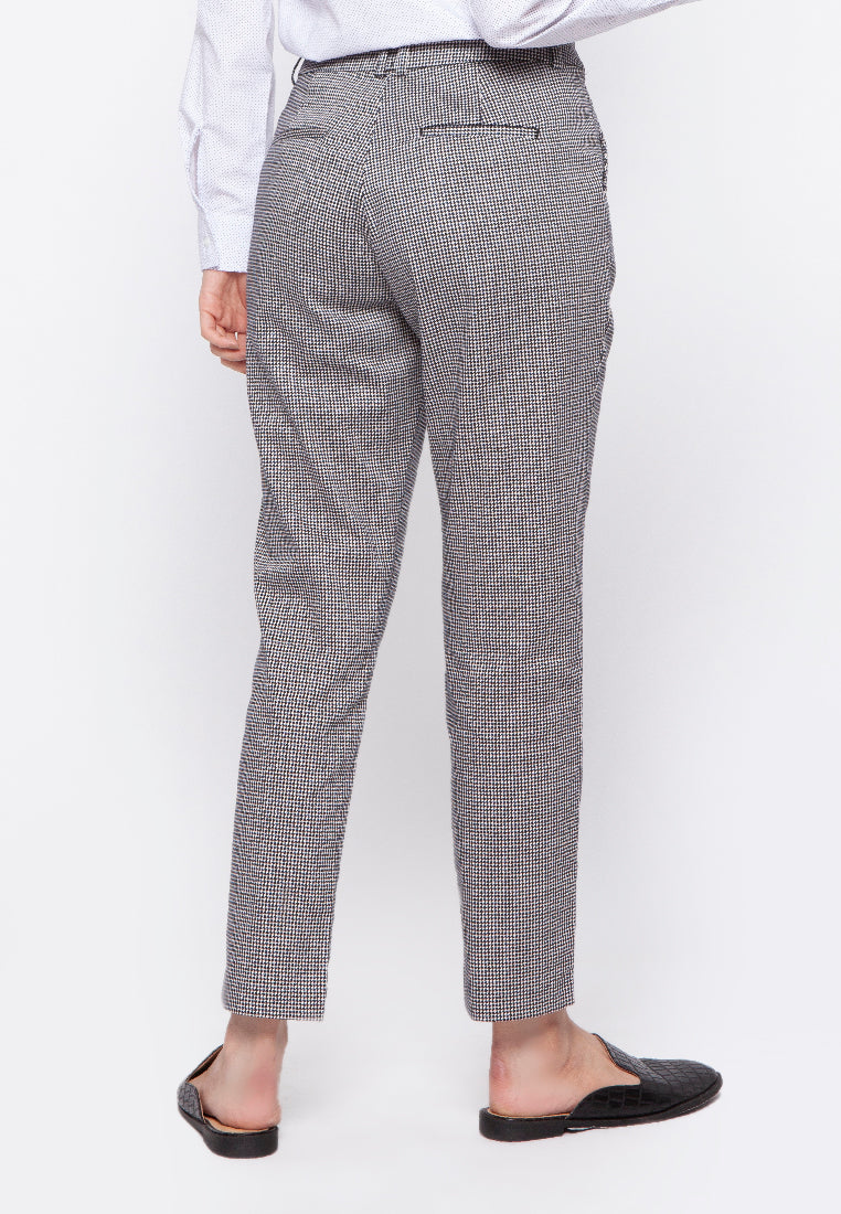 Printed Ankle Pants