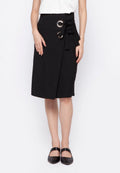 Layered Skirt with Double Eyelet