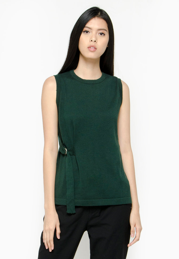 Buckle Fastening Blouse