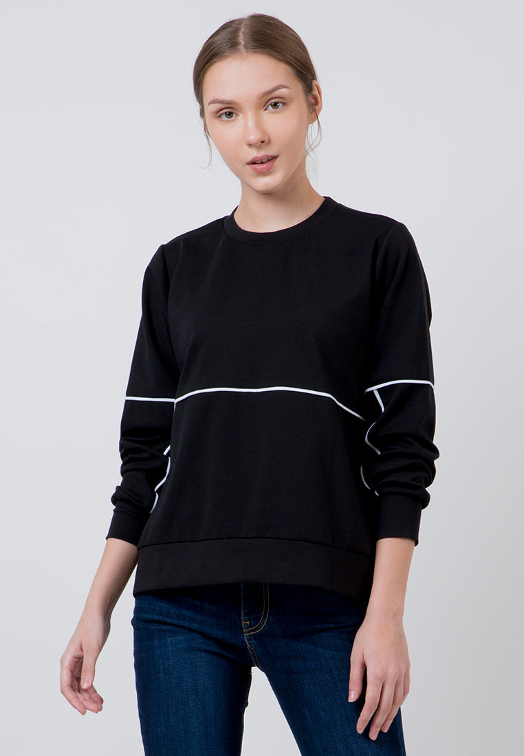 Sweatshirt Contrast Dynamic 20D059