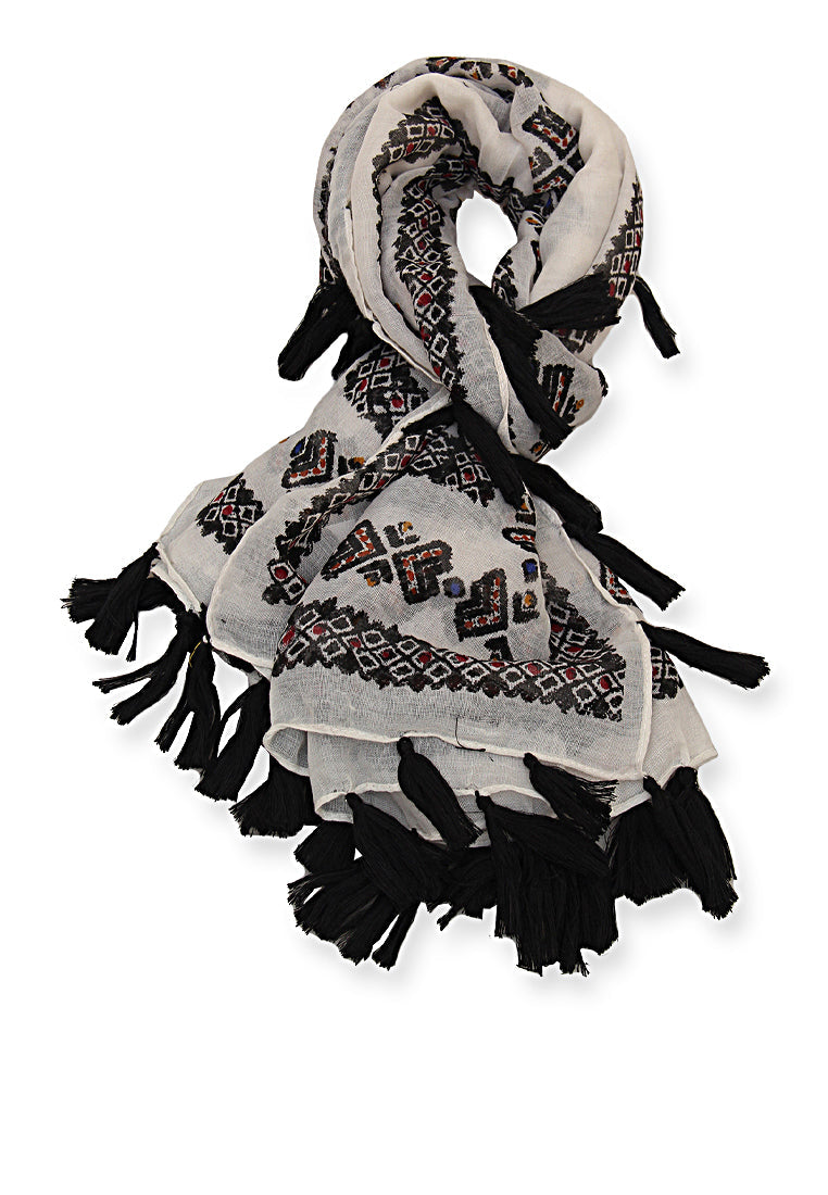 White Scarves