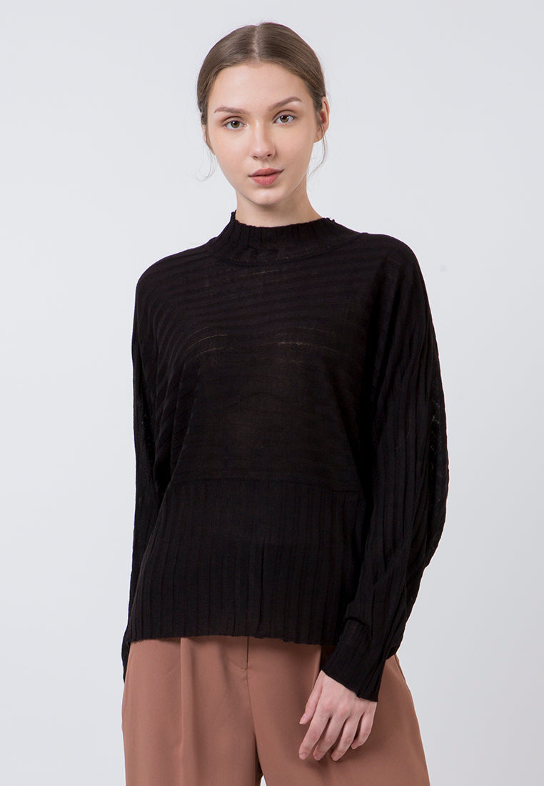 High Neck Sweater Signature 20D053