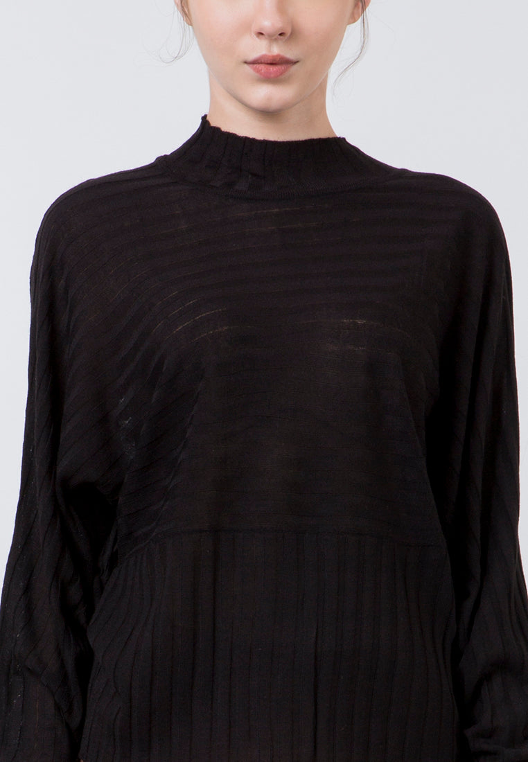 High Neck Sweater Signature 20D053