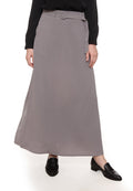 Highwaist A-line Maxi Skirt