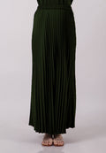 Pleated Maxi Skirt