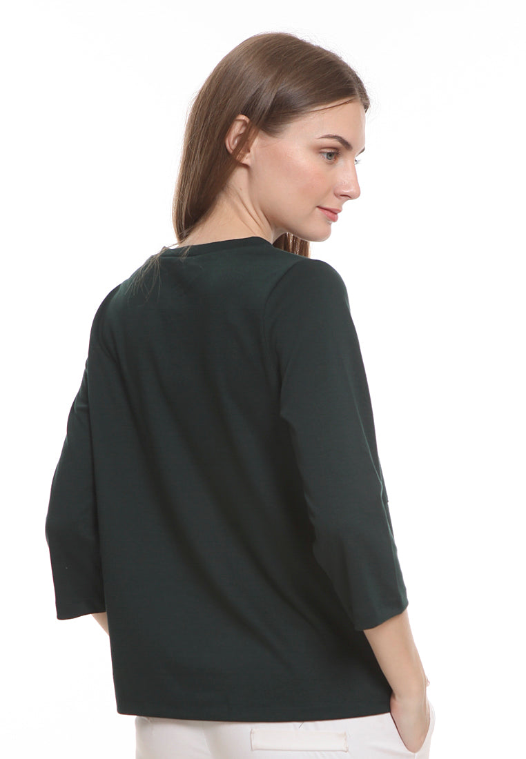 Blouse with Chest Pocket