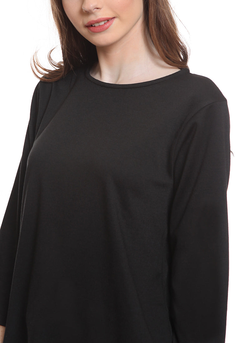 Button detail knit top