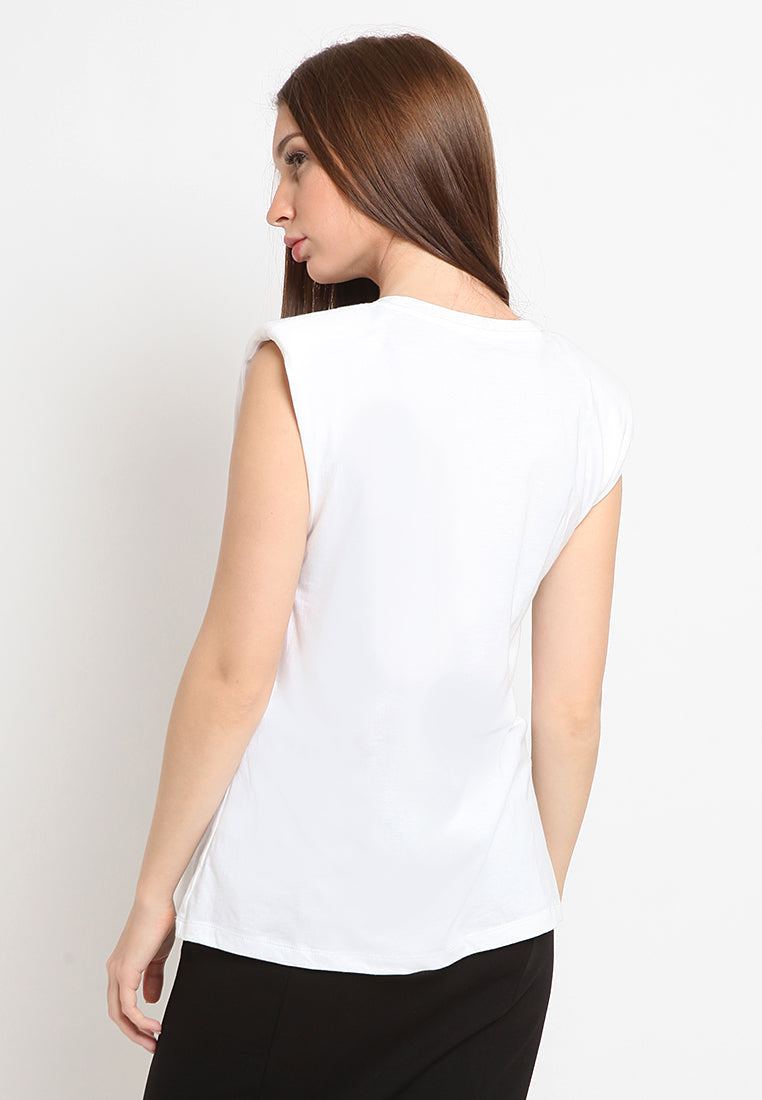 Shoulder Pads T-Shirt