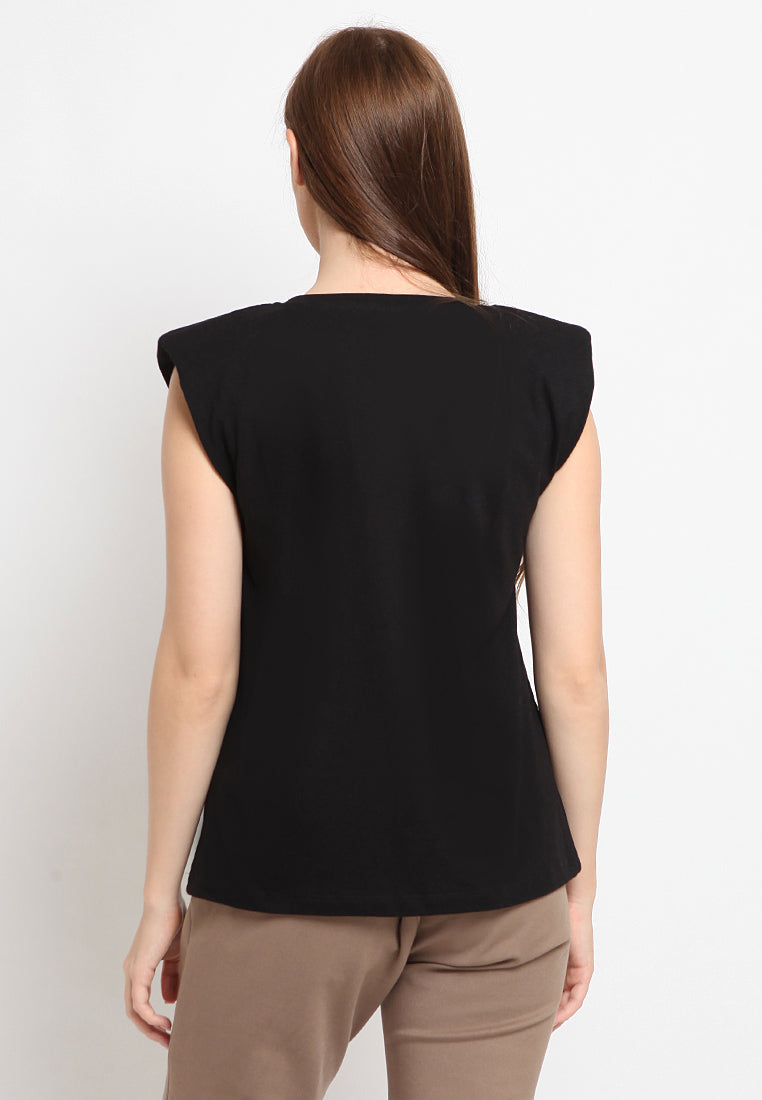 Shoulder Pads T-Shirt