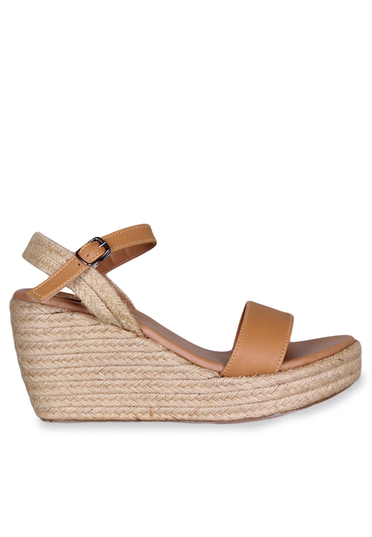 Camel Wedges Shoes
