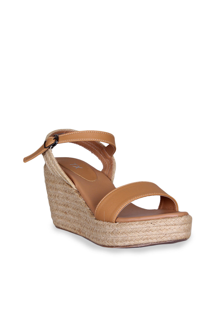 Camel Wedges Shoes