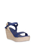 Navy Wedges Shoes