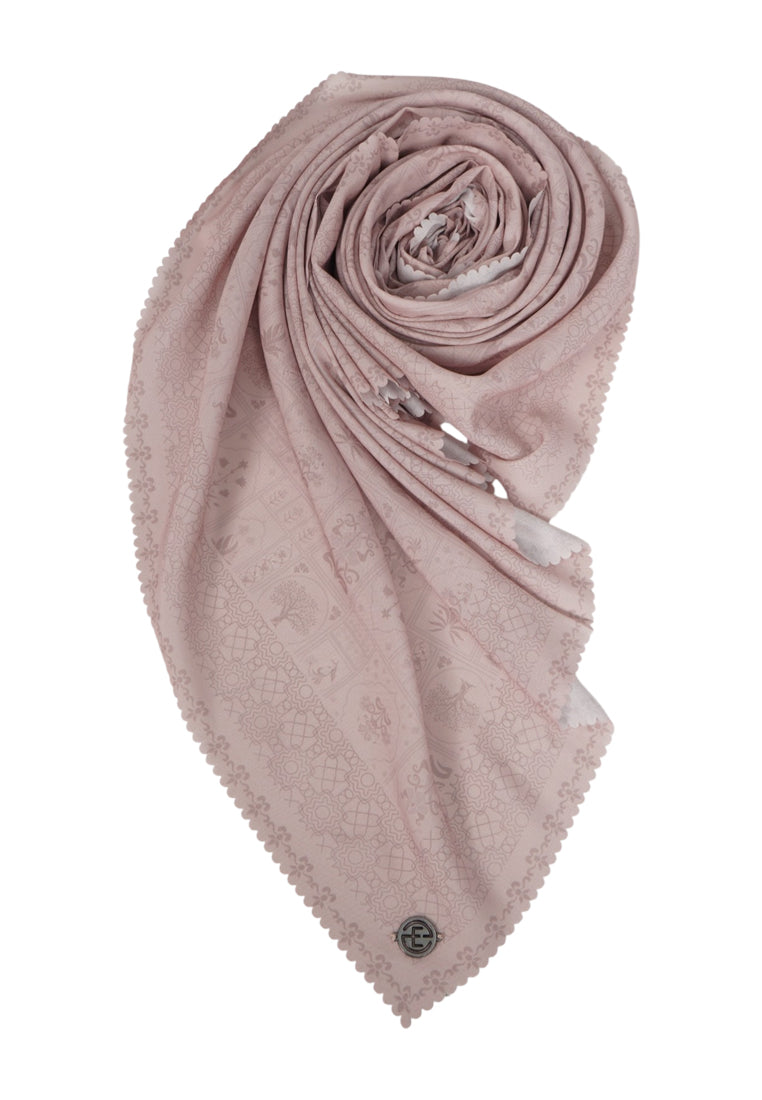 Beige Printed Scarf