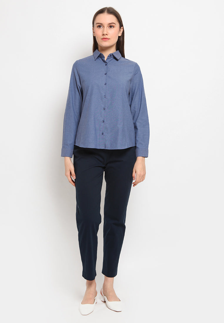 Button-up long sleeve shirt
