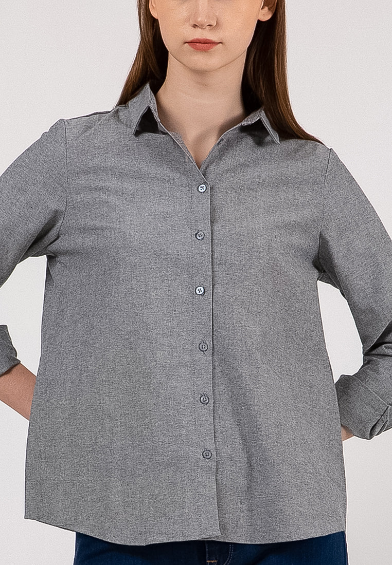 Basic Shirt In Grey