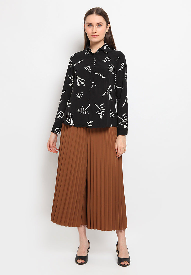 Long sleeve printed shirt