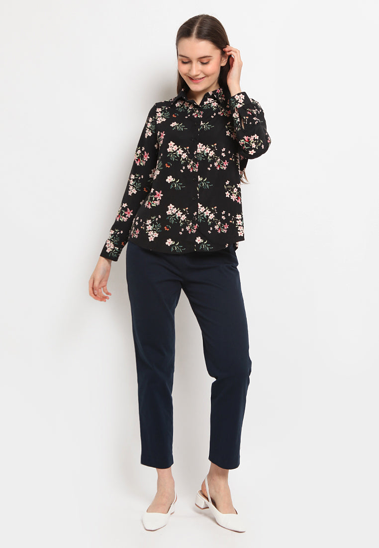 Long sleeve printed t-shirt