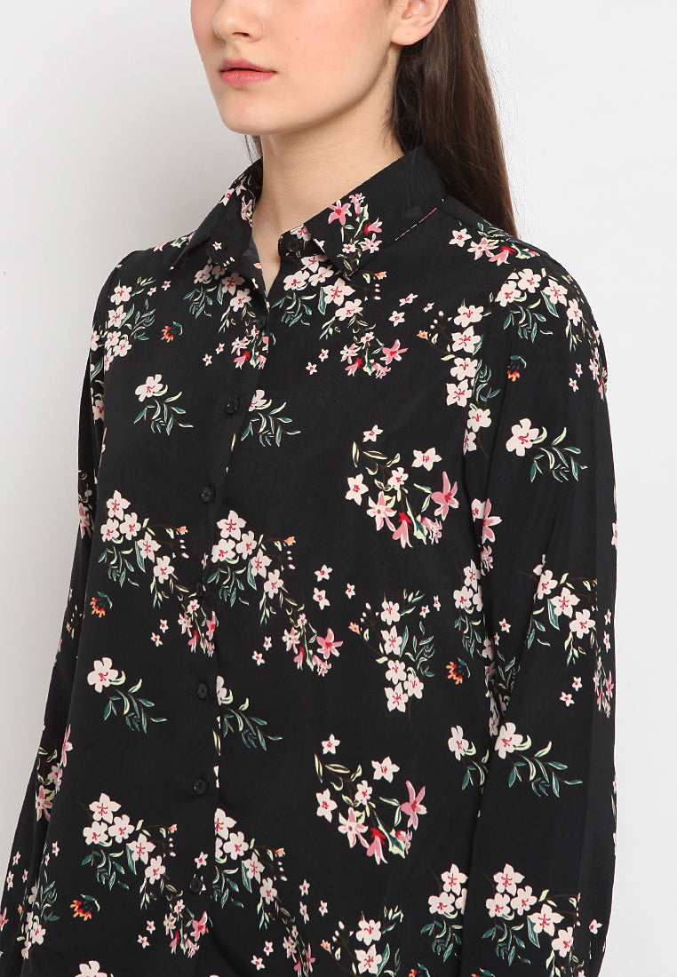 Long sleeve printed t-shirt