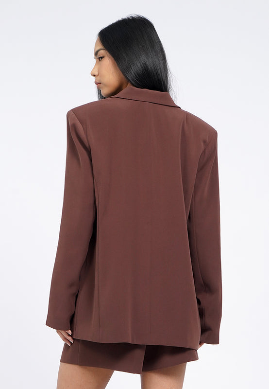 Oversized Long Sleeve Blazer