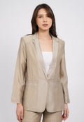 Long Sleeve Sheer Blazer