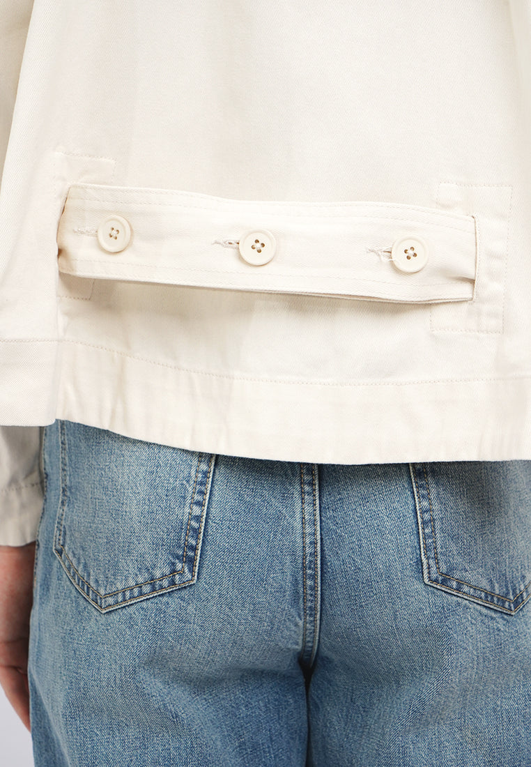 Oversized Jacket with Belt