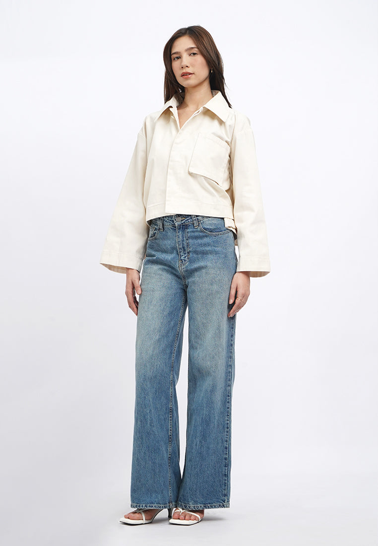 Oversized Jacket with Belt