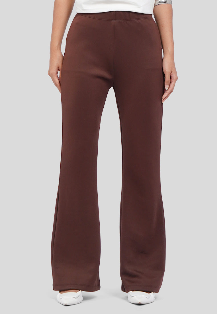 Fit & Flare High Waist Pants