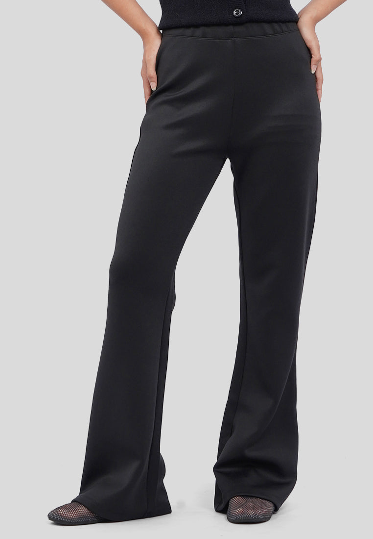 Fit & Flare High Waist Pants