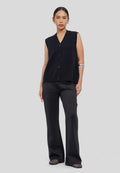 Fit & Flare High Waist Pants