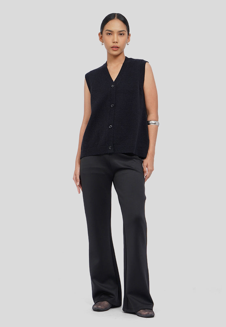 Fit & Flare High Waist Pants