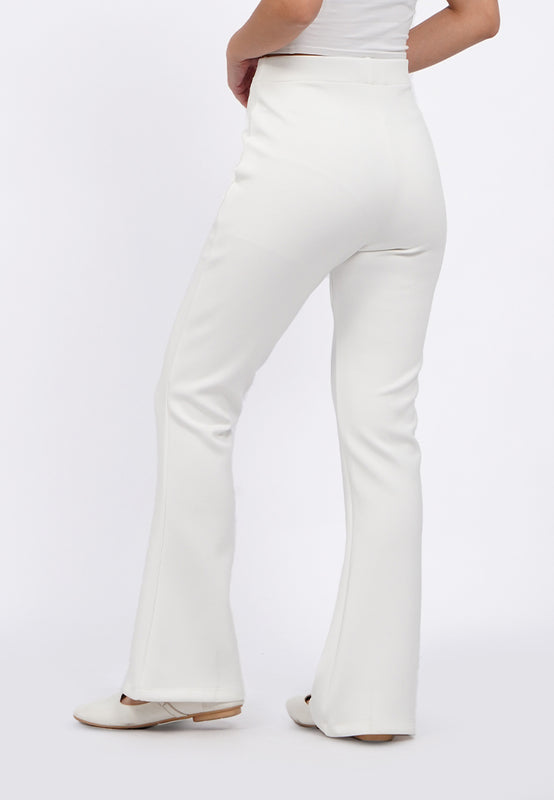 Fit & Flare High Waist Pants
