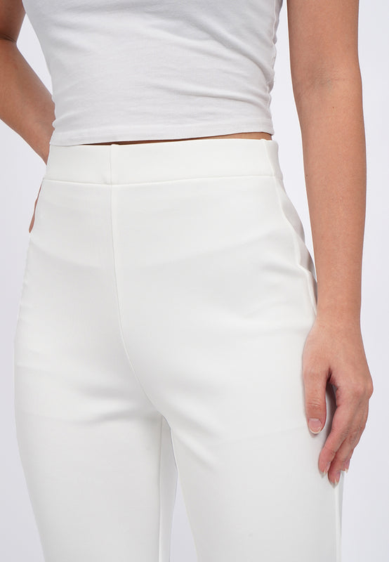 Fit & Flare High Waist Pants