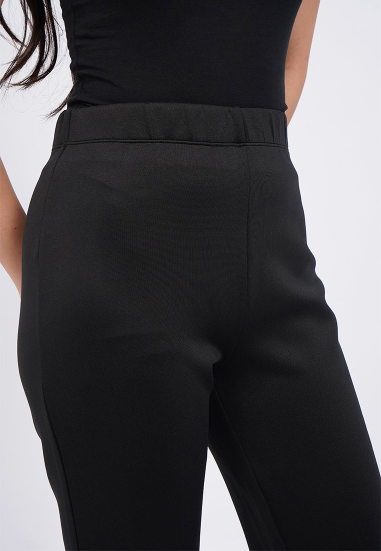 Fit & Flare High Waist Pants