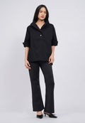 Fit & Flare High Waist Pants