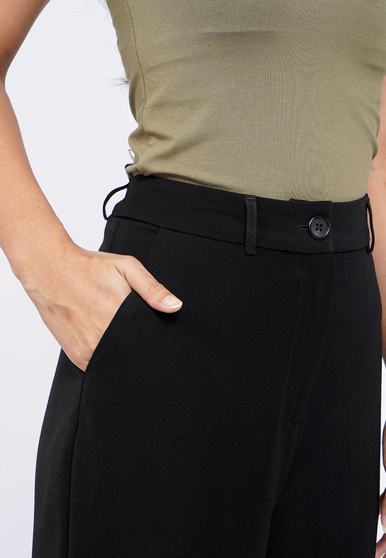 High Rise Wide Leg Pants