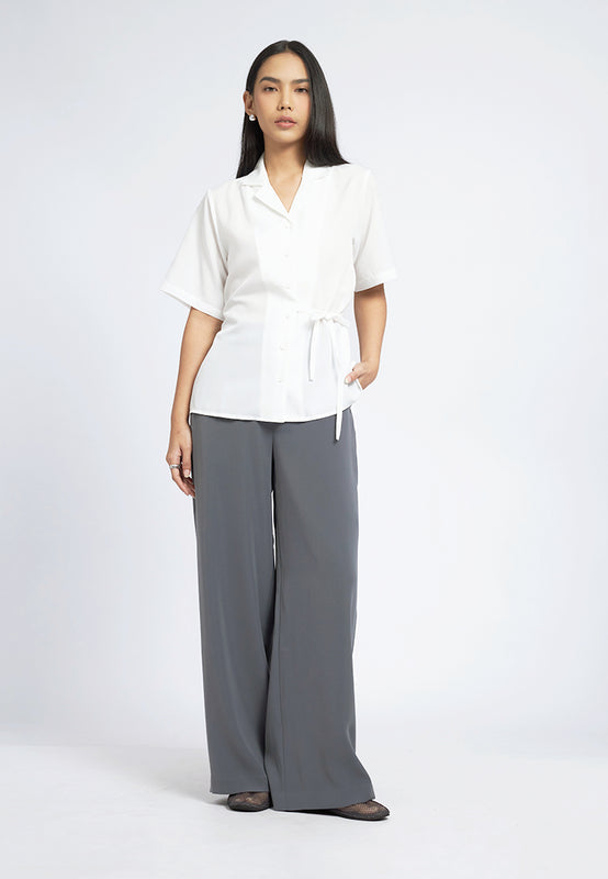 High Waist Wide Leg Pants