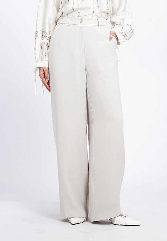 High Waist Wide Leg Pants
