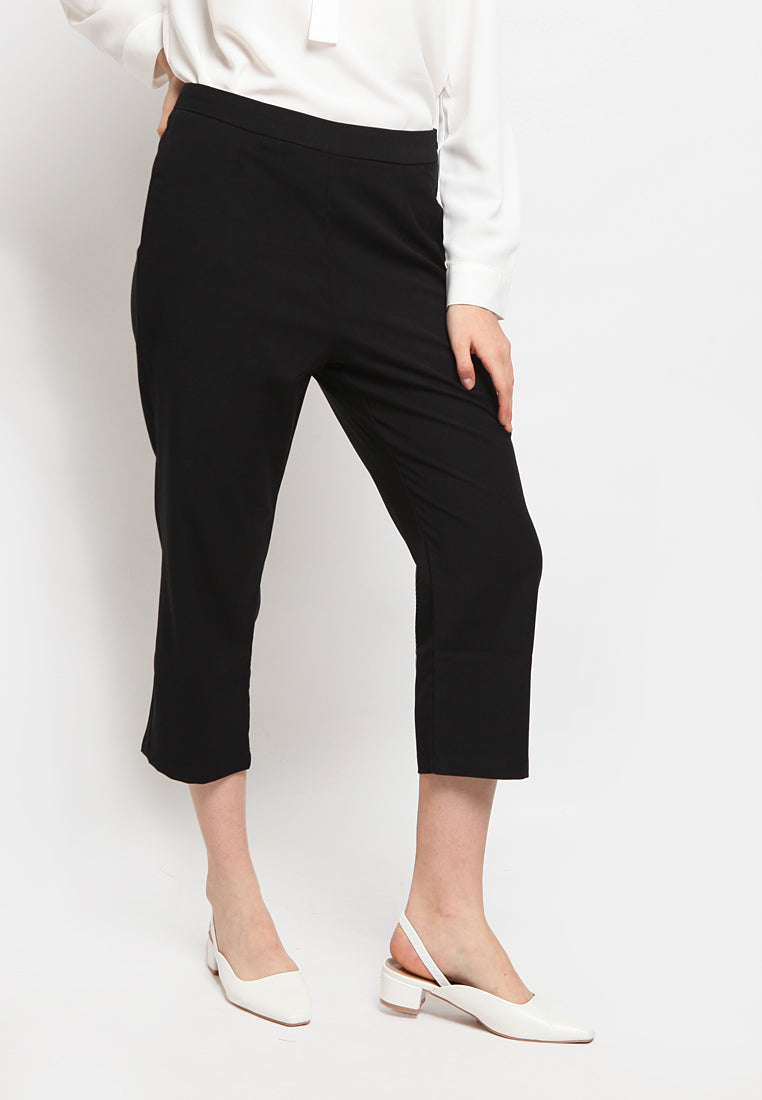 High waist tapered trouser