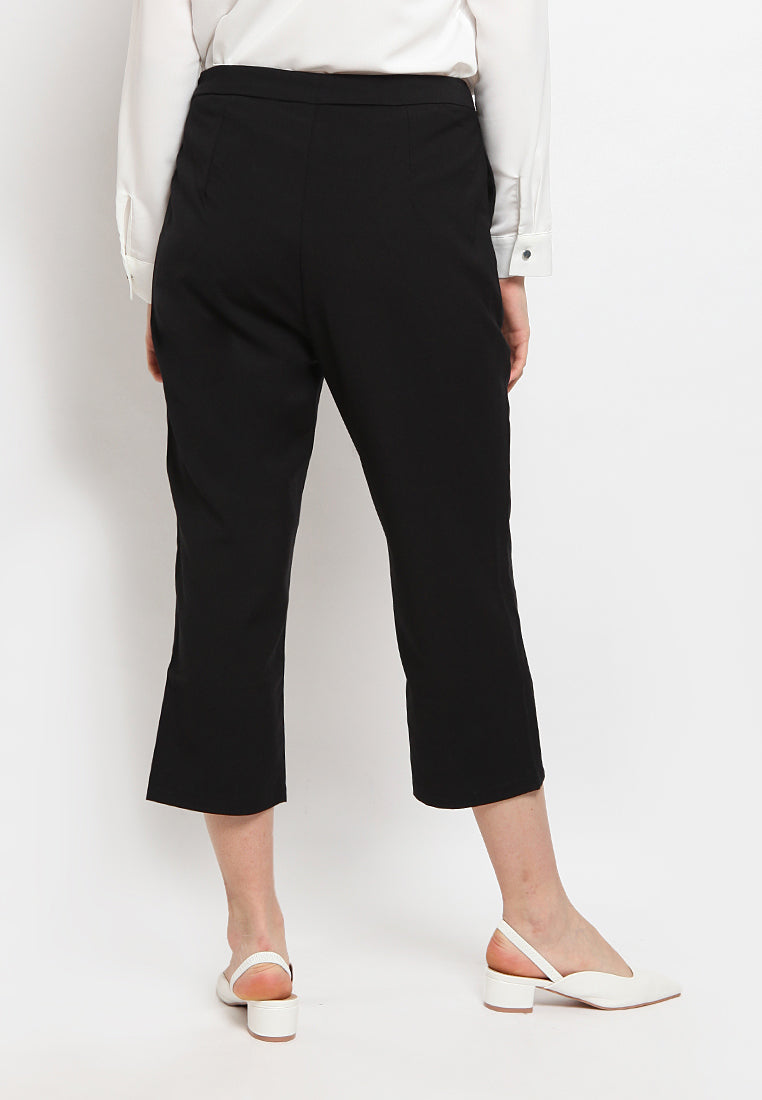 High waist tapered trouser