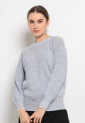 Twisted long sleeves sweater