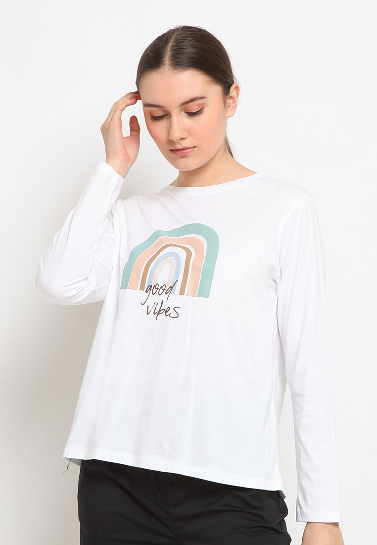 Graphic long sleeve t-shirt